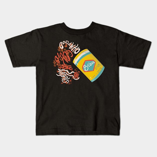 B-Clean Kids T-Shirt by Lhollowaydesign